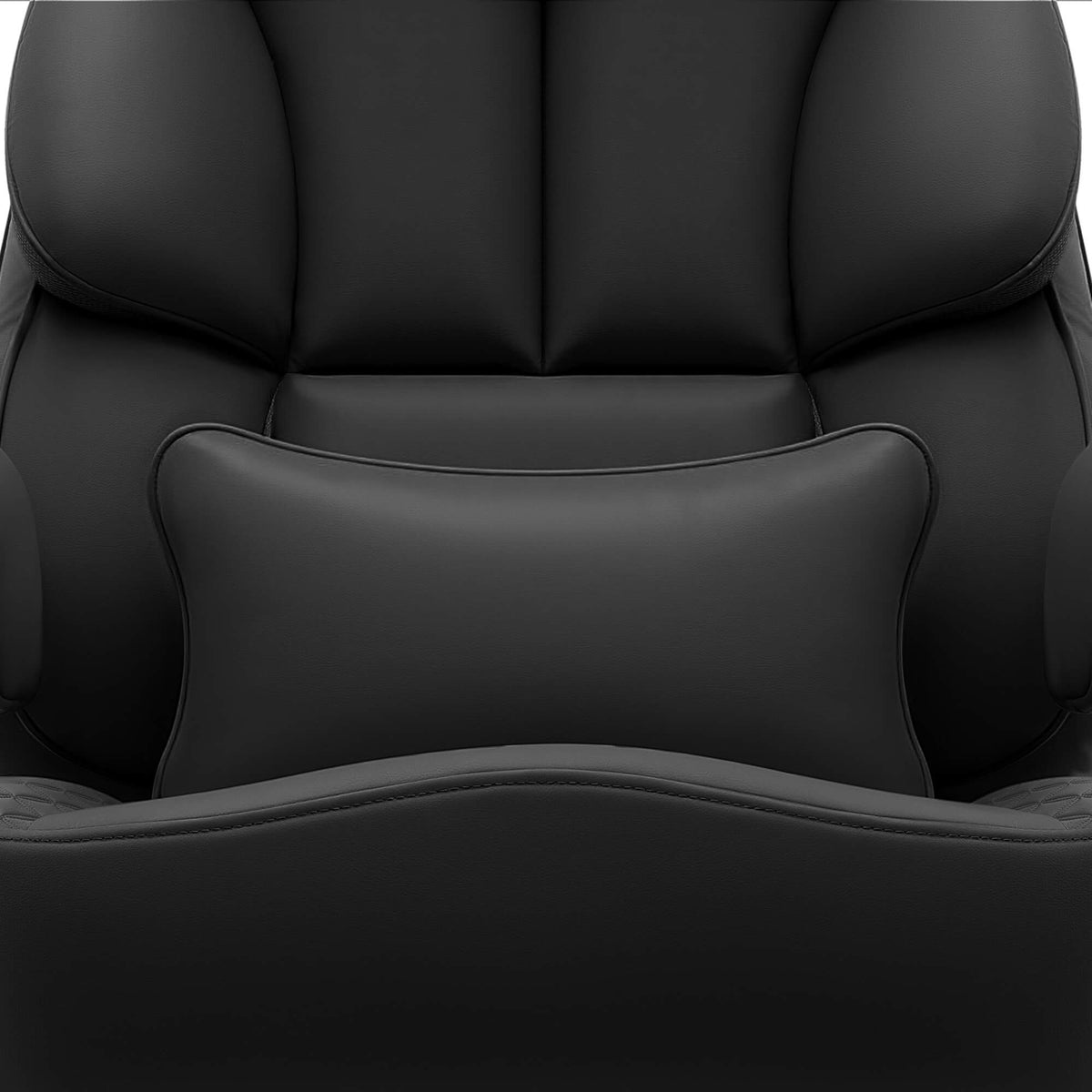 Fauteuil de bureau exécutif en cuir grande taille et large avec support dorsal 309