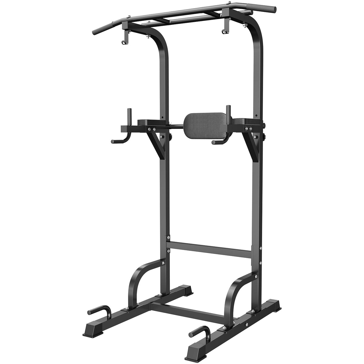 Primy 350lbs Multifunction Power Tower, Station de traction/dips pour entraînement de musculation à domicile