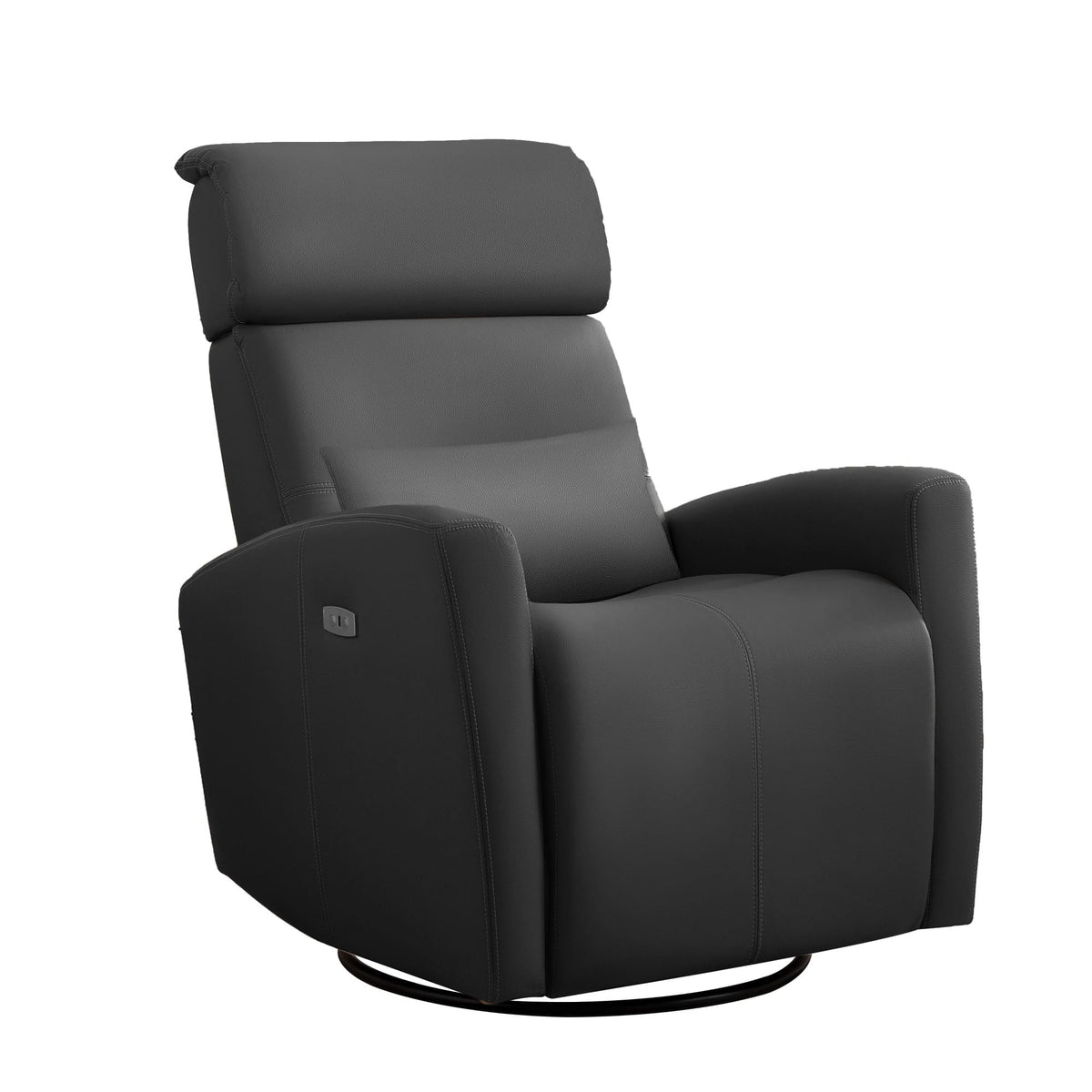 Fauteuil inclinable pivotant motorisé avec appuie-tête réglable 6938