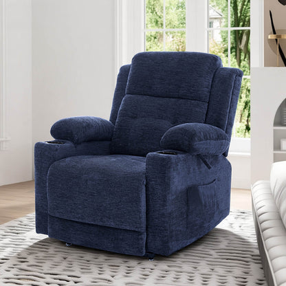 Fauteuil inclinable électrique zéro gravité et position infinie avec massage et chauffage