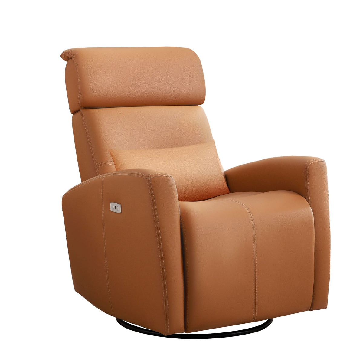 Fauteuil inclinable pivotant motorisé avec appuie-tête réglable 6938