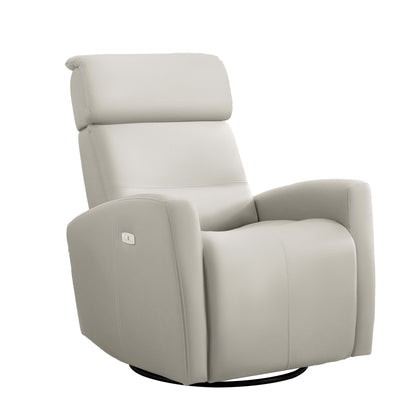 Fauteuil inclinable pivotant motorisé avec appuie-tête réglable 6938