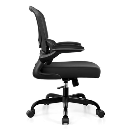 Chaise de bureau ergonomique avec support lombaire et accoudoirs réglables 2202