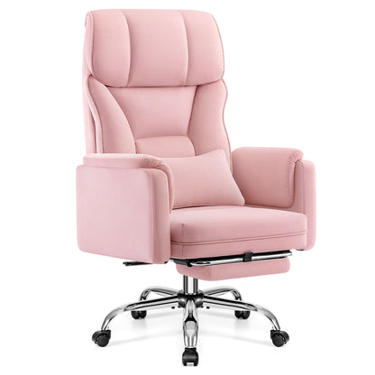 Grand Fauteuil de Bureau de Direction avec Soutien Lombaire Ergonomique 6088