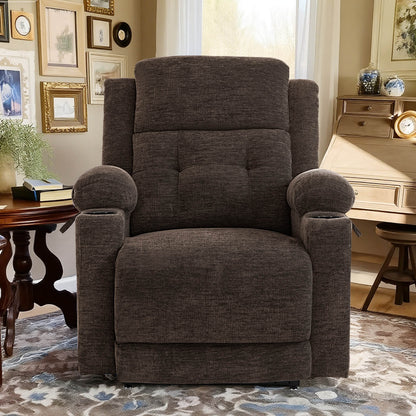 Fauteuil inclinable électrique zéro gravité et position infinie avec massage et chauffage