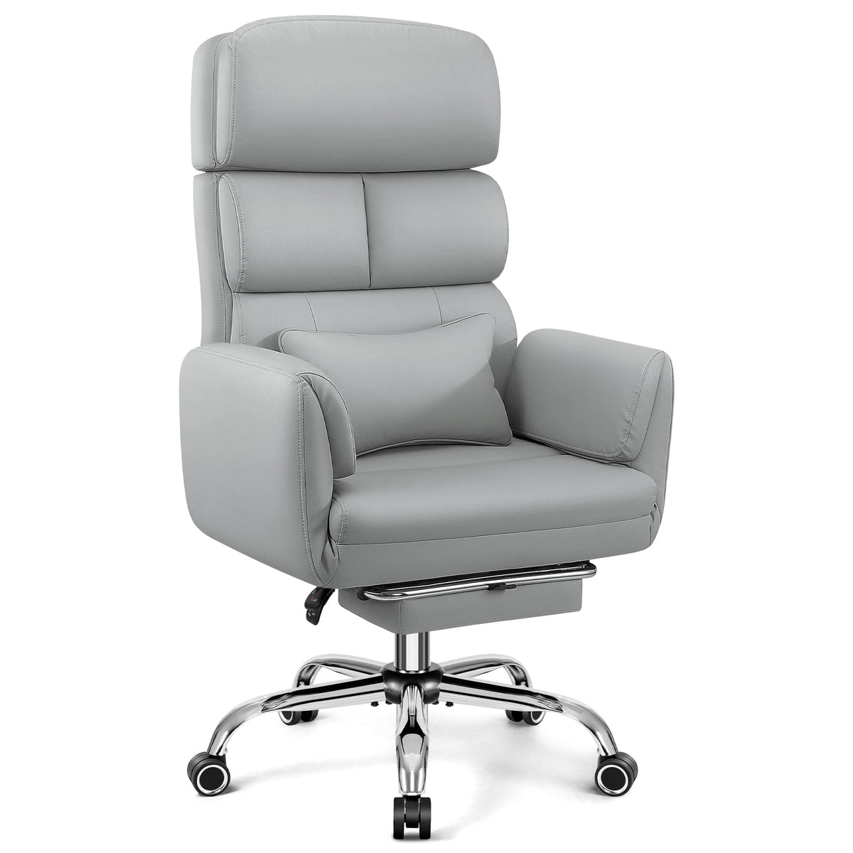 Grand Fauteuil de Bureau de Direction avec Soutien Lombaire Ergonomique 6088