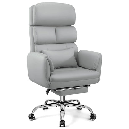 Grand Fauteuil de Bureau de Direction avec Soutien Lombaire Ergonomique 6088