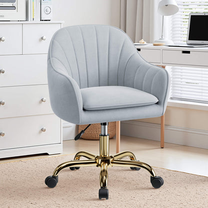 Chaise de vanité moderne avec hauteur réglable et dossier confortable