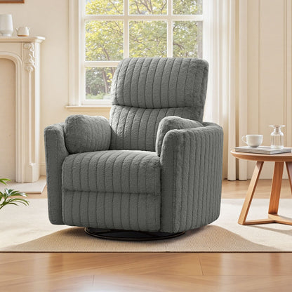 Fauteuil inclinable planeur pour chambre de bébé avec ports USB et repose-pieds