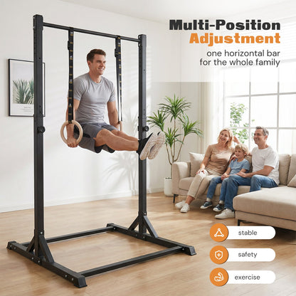Primy Station de traction, Station de traction portable Power Tower 160 kg, Barre de traction pour salle de sport à domicile