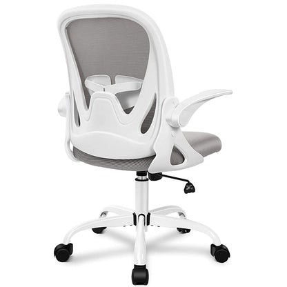 Primy Fauteuil de Bureau Ergonomique avec Soutien Lombaire et Hauteur Réglables