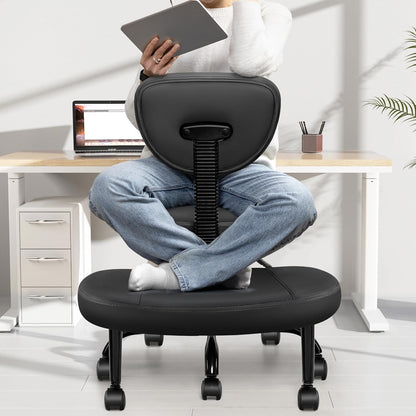 Chaise ergonomique pour posture en tailleur TDAH Primy D19